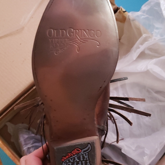 Old Gringo Pereyra Womens Western Fringe Boots - Picture 7 of 7